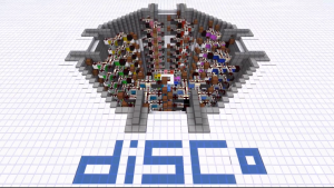 redstone 8 Track Music Sequencer : une map de Disco