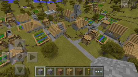 comment avoir un village dans minecraft pe