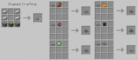 torch levers spike traps crafts 450x195 Torch Levers Mod [1.7.10]
