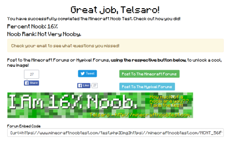 Minecraft Noob Test resultats-560x344 Minecraft Noob Test resultats-560x344