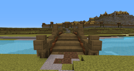 Le pont qui nous mèneras à Edoras.