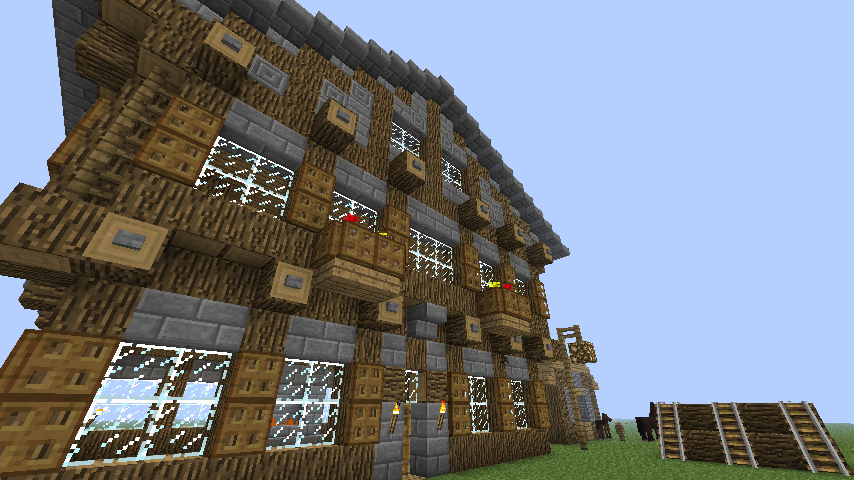 [Galerie] Ma première (vrai) maison médiévale  Minecraft 