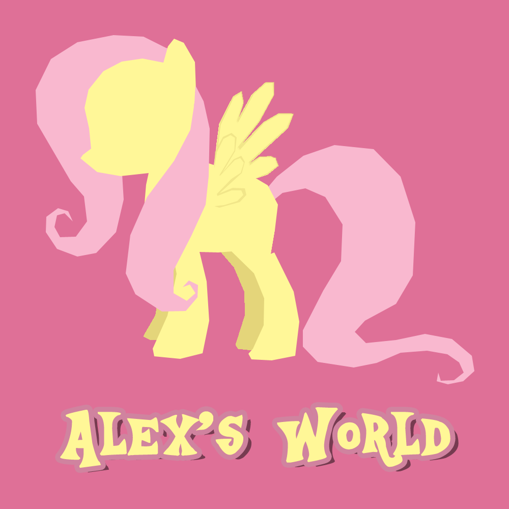 fluttershy alex's world + texte.png