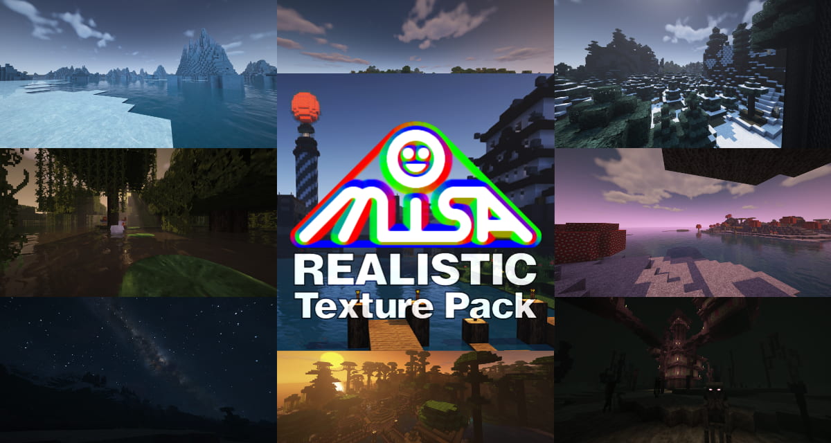 Misa’s Realistic Texture Pack – 1.14 → 1.20