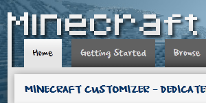 Minecraftcustomizer.net