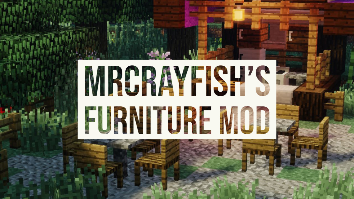 mod minecraft mrcrayfish's furniture