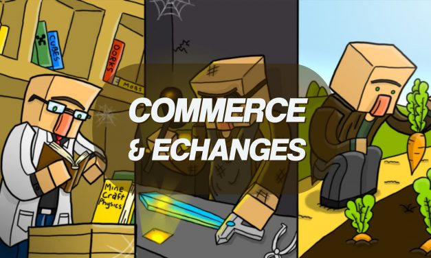 Commerce et échanges avec les villageois de Minecraft