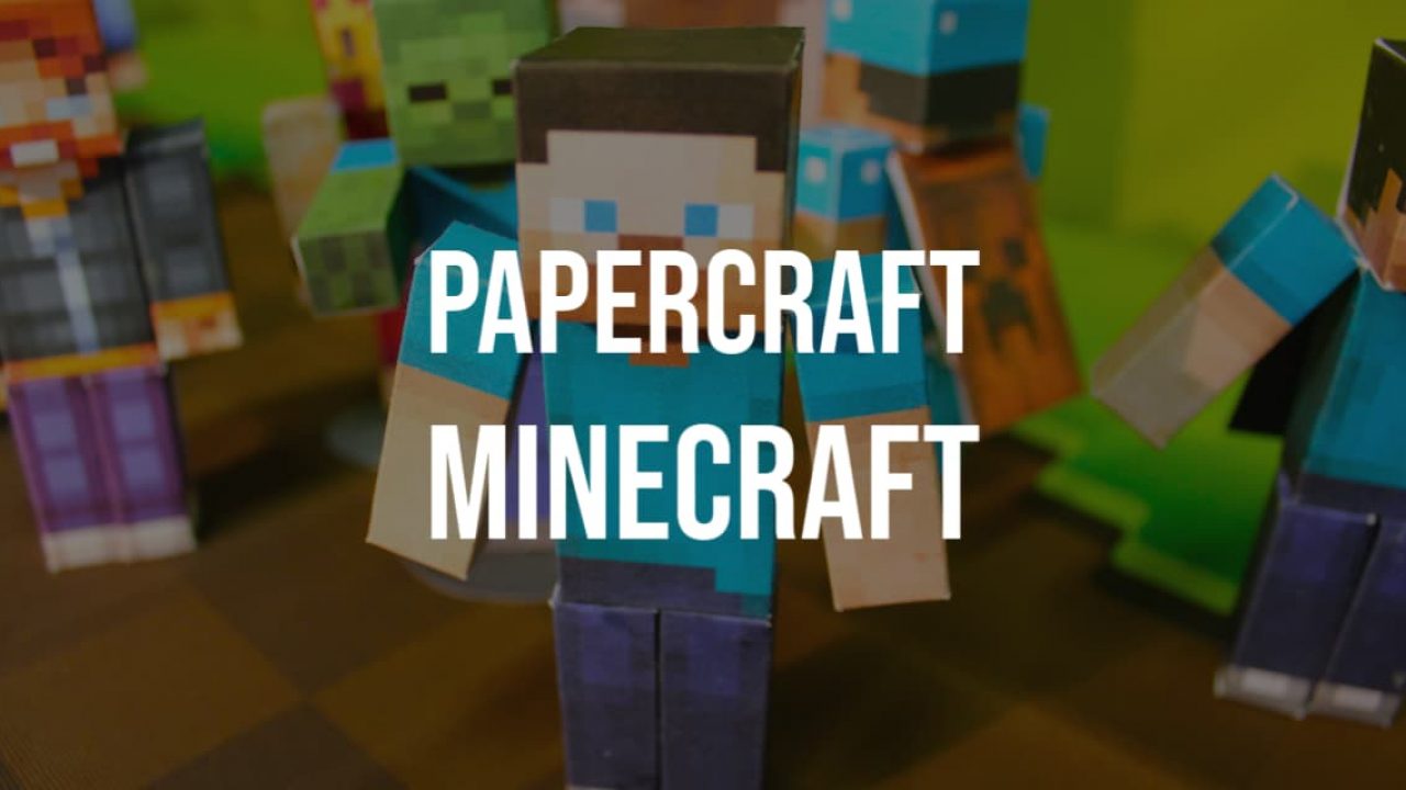 Papercraft Minecraft A Imprimer Personnages Et Blocs Minecraft Fr