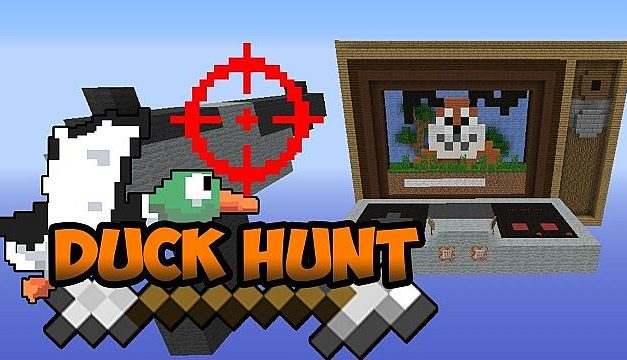 Duck Hunt dans Minecraft