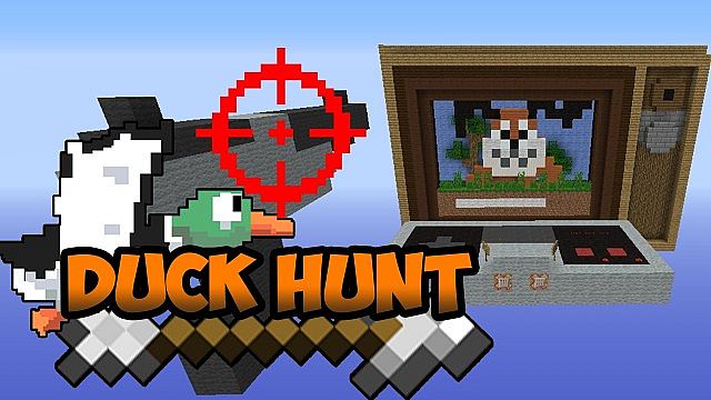 Duck Hunt dans Minecraft