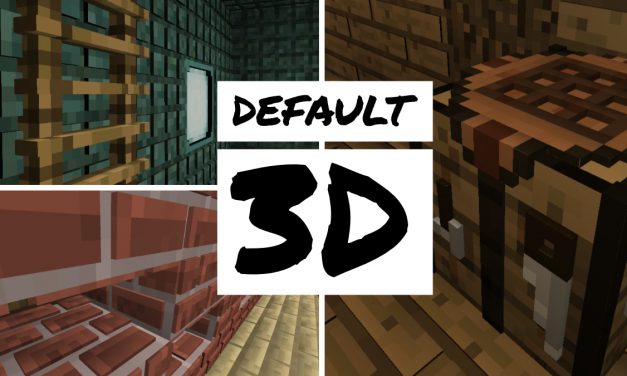 Default 3D – Pack de Textures – 1.8 → 1.16