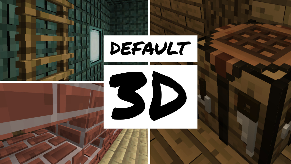 Default 3D - Pack de Textures - 1.8 → 1.16