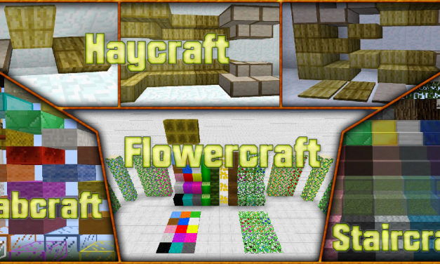 [1.7.10]Flowercraft, Staircraft, Slabcraft, Haycraft