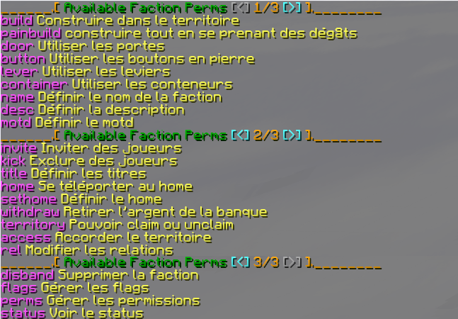 [Plugin] Factions - 1.8 → 1.12 - Minecraft.fr