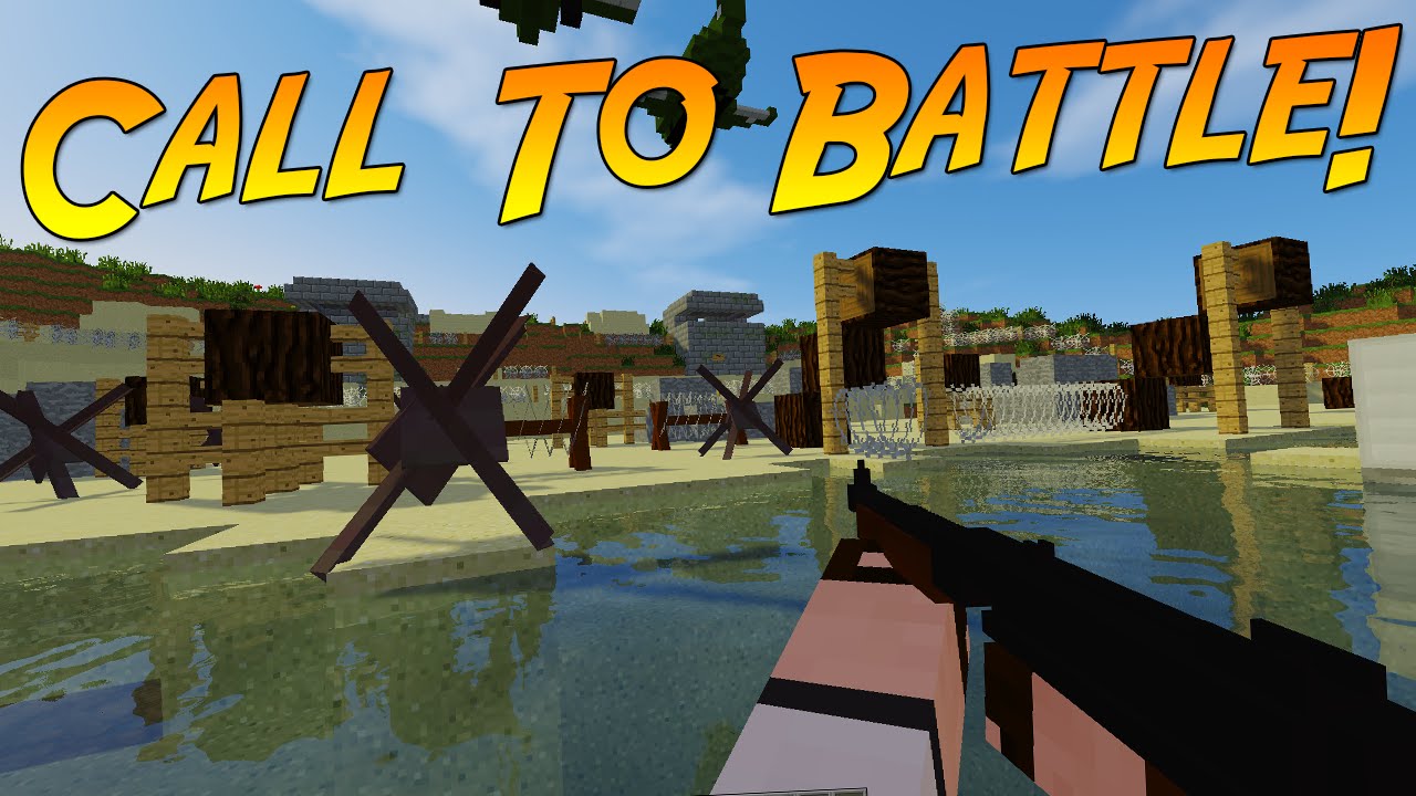 Call to battle mod  Minecraft.fr