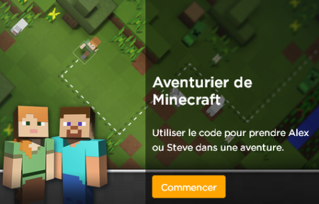 Code.org / Hour of Code Minecraft : apprendre à coder grâce à Minecraft ...