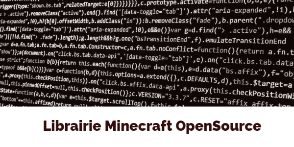 Une partie du code de Minecraft est désormais Open Source