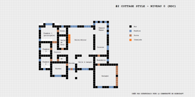 Plan Maison Minecraft : 15 Idées & Modèles de Construction - Minecraft.fr