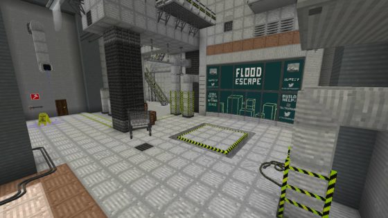 Flood Escape Map Minecraft Lobby