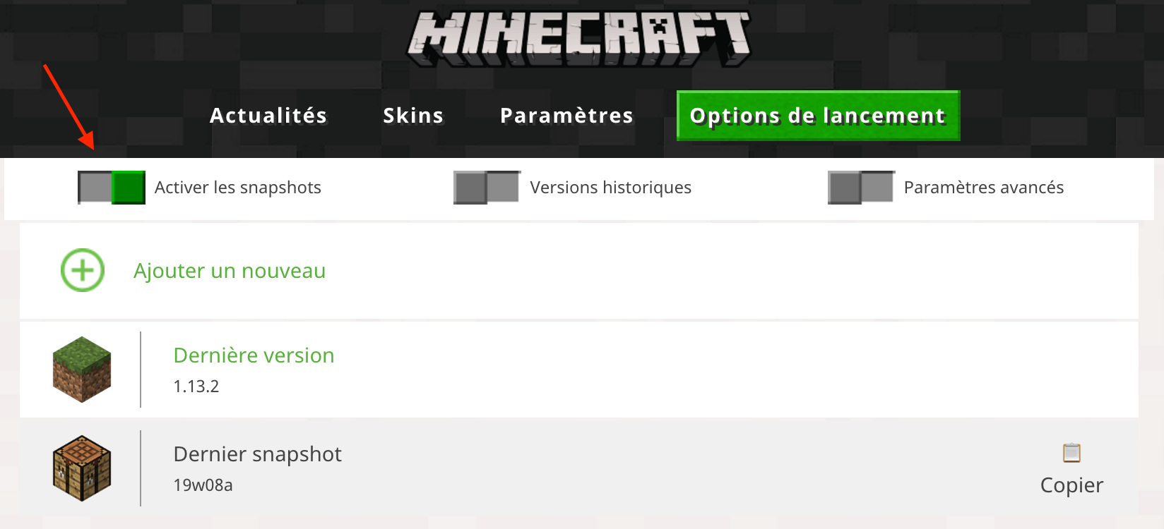 Minecraft 1.14 Snapshot 19w09a : Ajouts et Modifications - Minecraft.fr