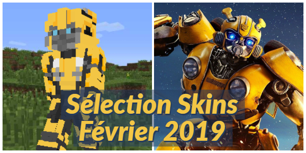 Meilleurs Skins Minecraft Février 2019