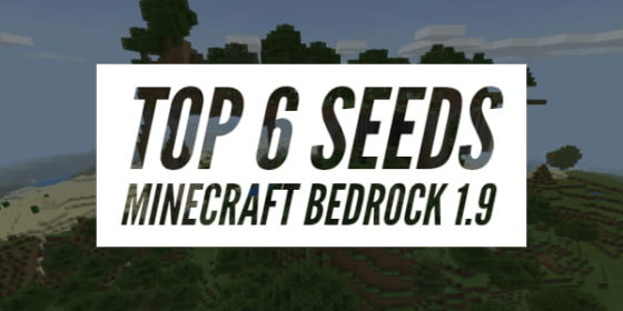 meilleurs seeds pour minecraft bedrock edition 1.9