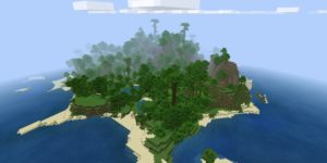 seed minecraft bedrock 1.9 île jungle