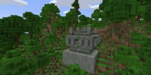 seed minecraft bedrock 1.9 île jungle temple