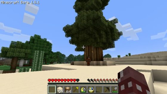 mod millénaire minecraft sadhu arbre