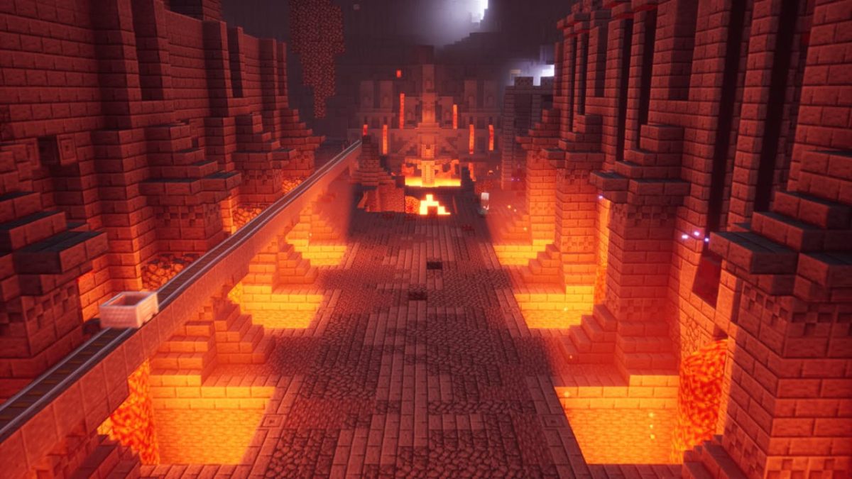 fiery forge gameplay minecraft dungeons