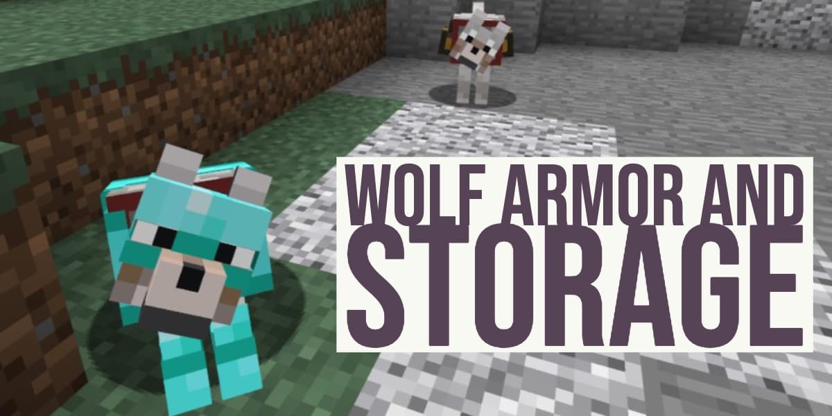 [Mod] Wolf Armor and Storage [1.10.2 – 1.12.2]