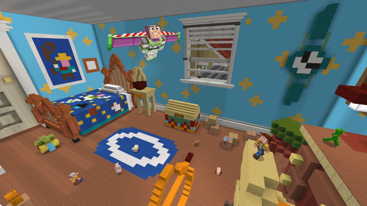 Toy Story Minecraft Chambre Buzz