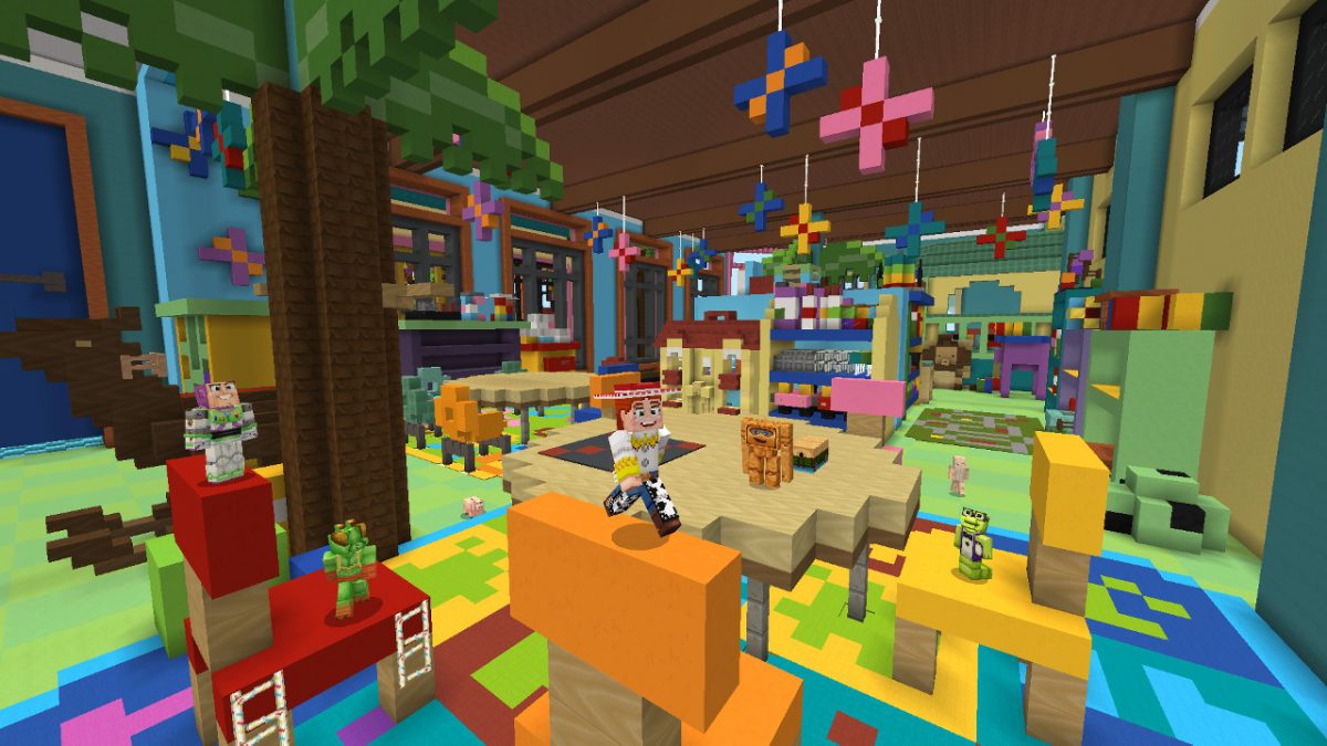Toy Story Minecraft Chambre 2