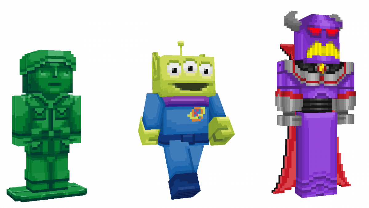 Skin Toy Story Minecraft Alien