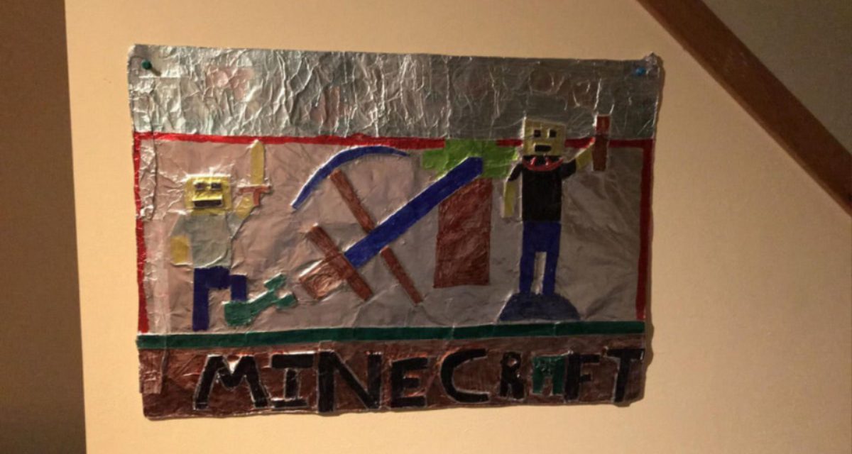 L’analyse du dessin Minecraft d’un enfant