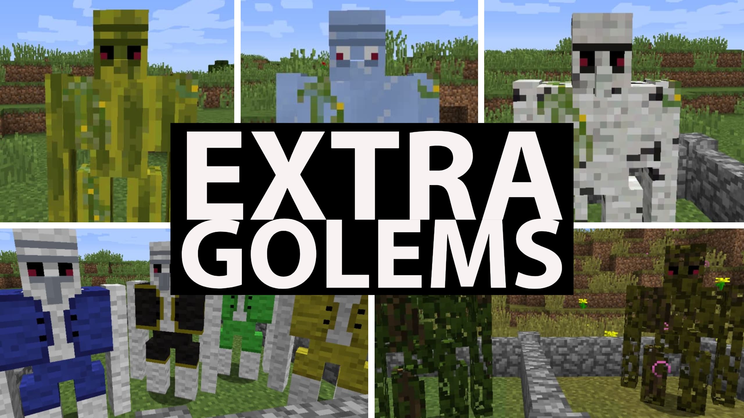 [Mod] Extra Golems - 1.7.10 → 1.17.1