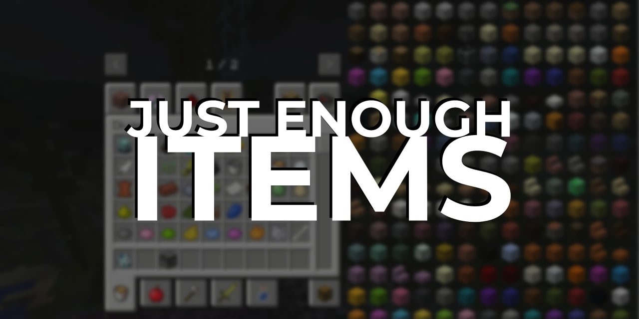 Just Enough Items JEI – Mod : 1.8.9 → 1.12.2 / 1.17.1 / 1.18.2