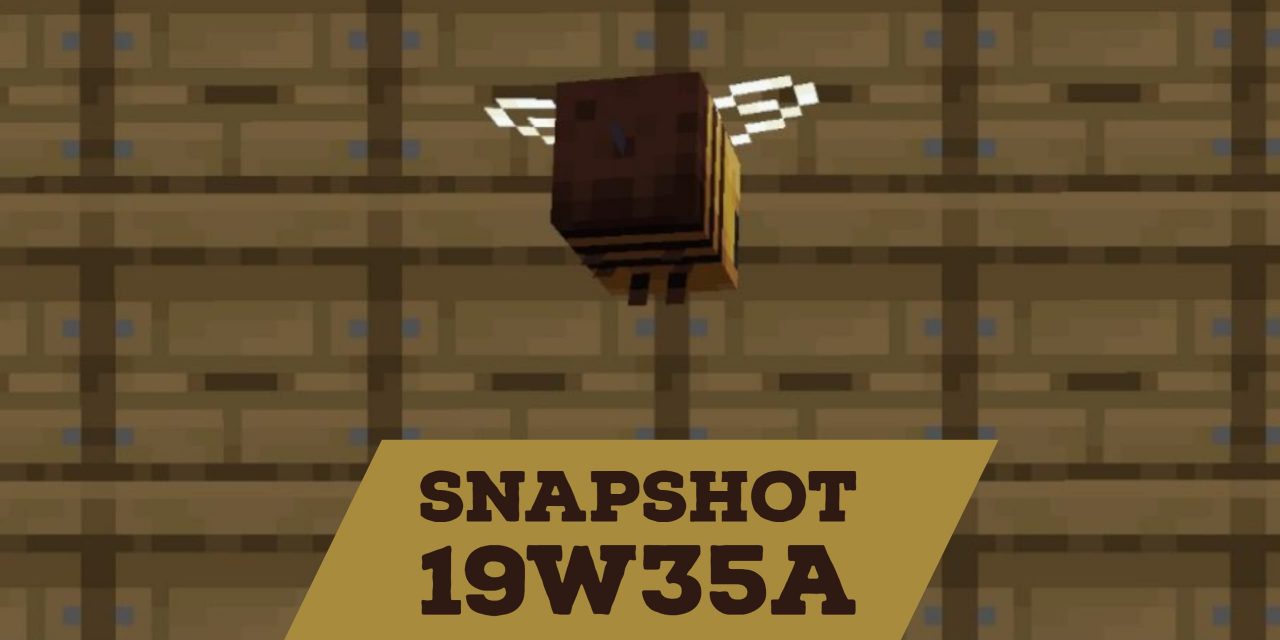 Minecraft 1.15 : Snapshot 19w35a – Correction de bugs