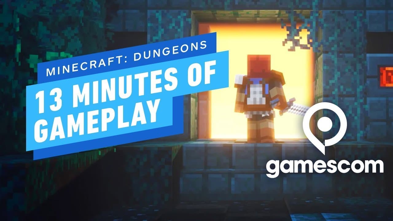Minecraft Dungeons : 13 minutes de gameplay