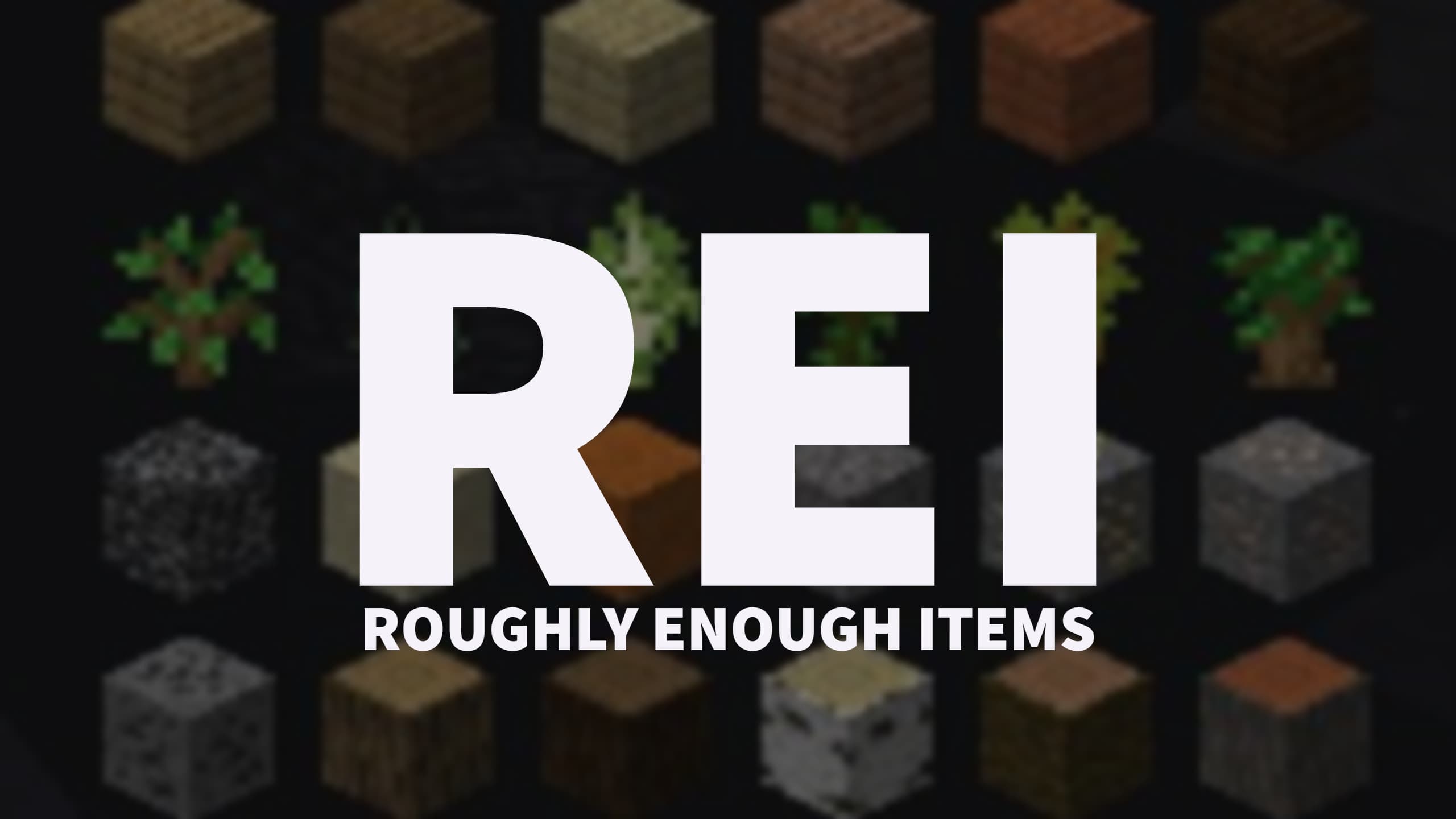 Roughly Enough Items REI mod minecraft