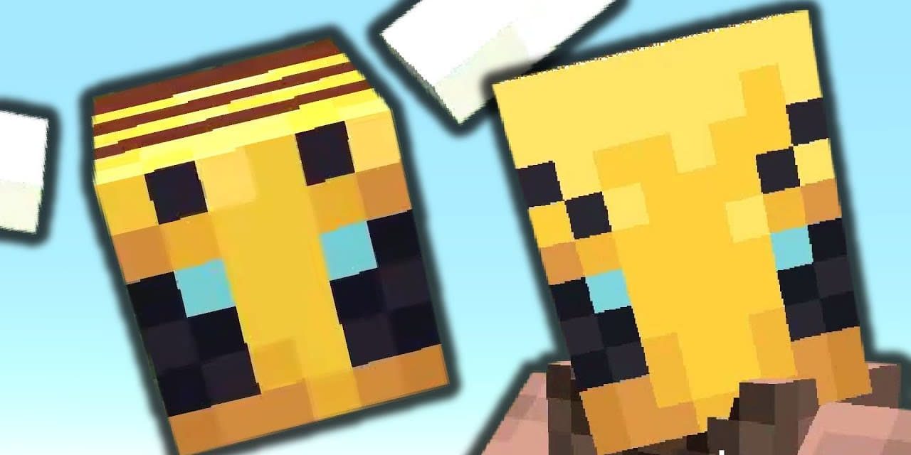 Vidéo : Minecraft, mais tout est remplacé par des abeilles !