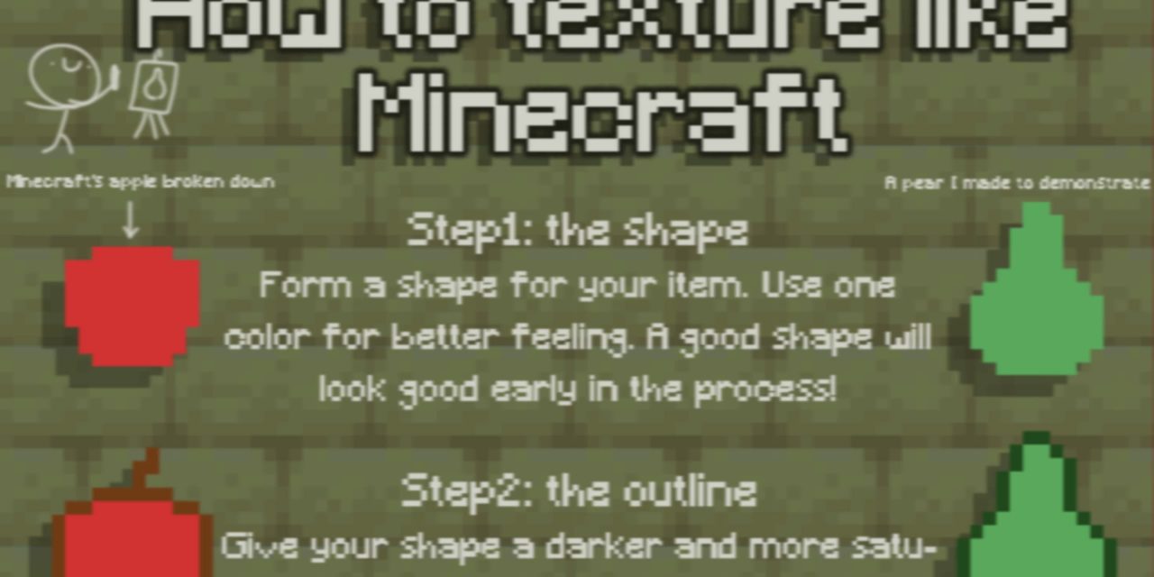 Comment faire des textures comme celles de Minecraft ?