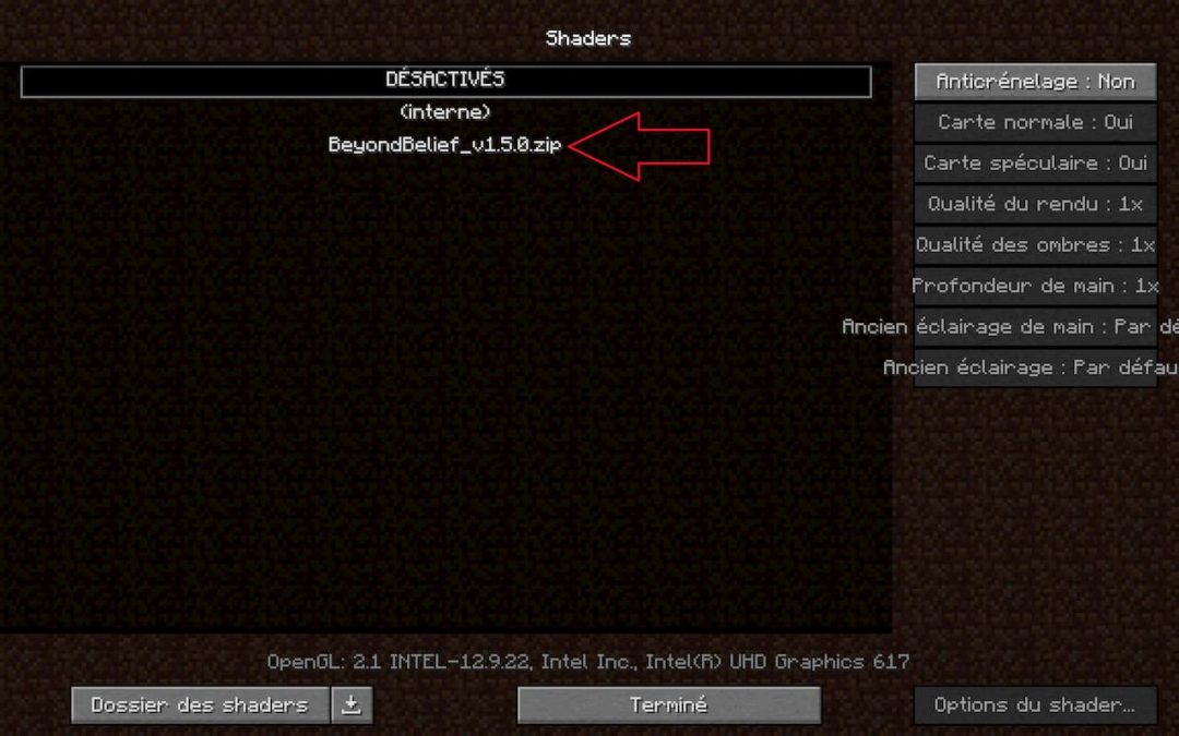 Tuto Comment Installer Un Shader Avec Optifine Minecraft Fr