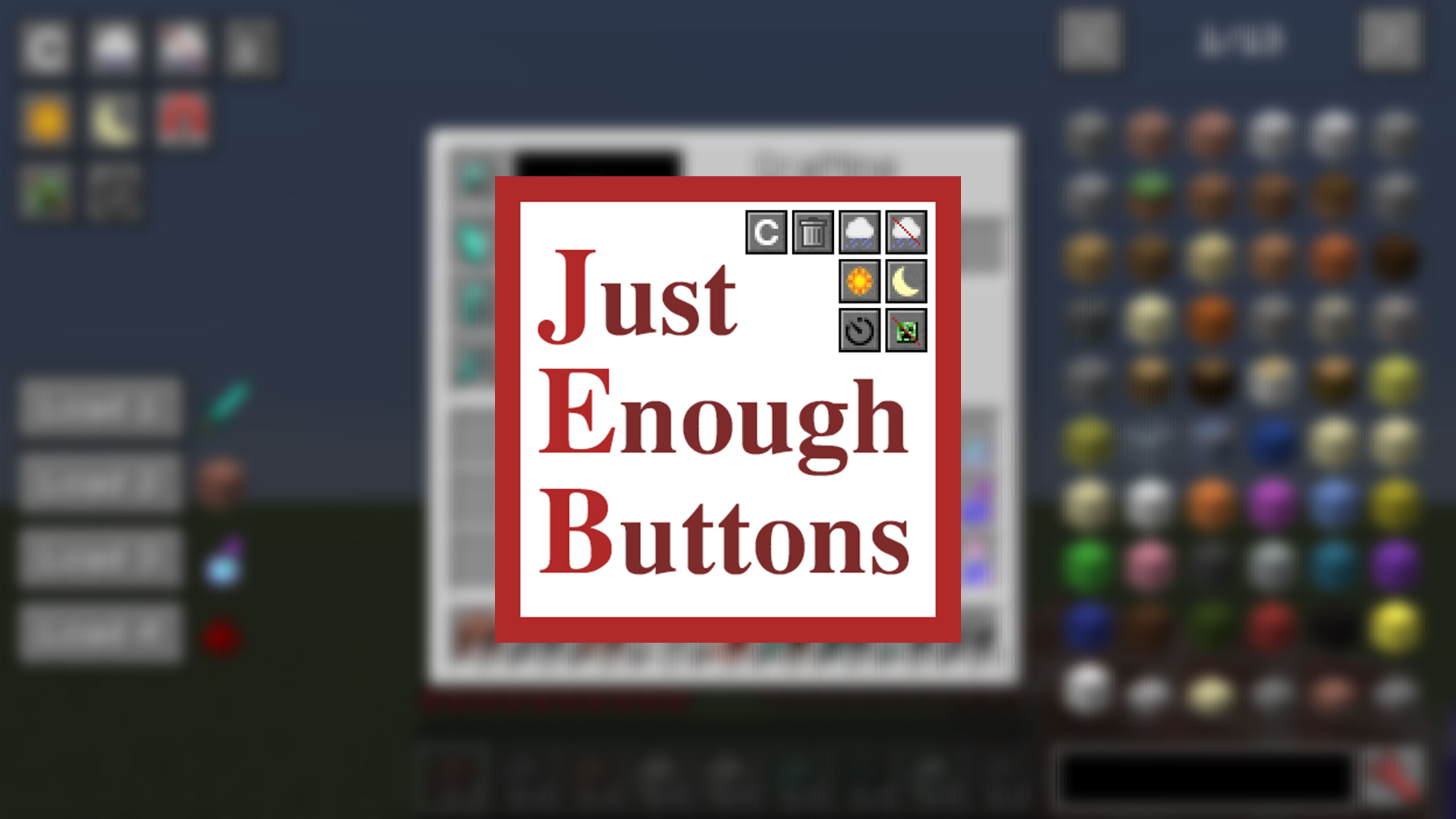 [Mod] Just Enough Buttons - 1.10.2 → 1.14.4