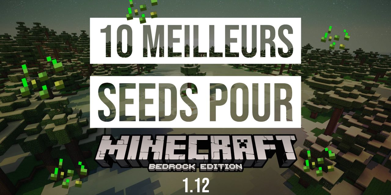 Les 10 meilleurs seeds pour Minecraft Bedrock (PE) 1.12