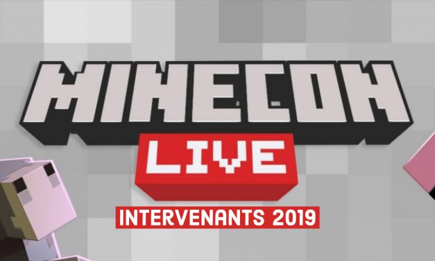 Intervenants communautaires de la Minecon Live 2019