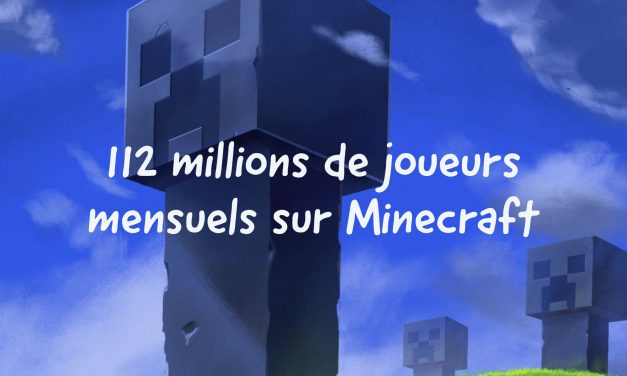 Plus de 112 millions de personnes jouent à Minecraft chaque mois