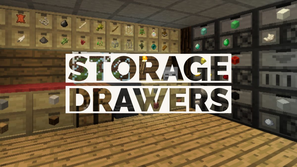 [Mod] Storage Drawers 1.7.10 → 1.14.4 • Minecraft.fr