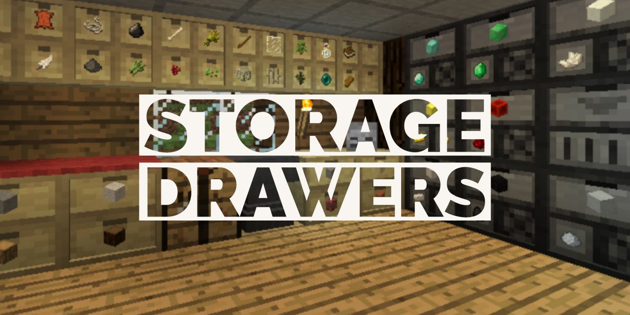 [Mod] Storage Drawers – 1.7.10 → 1.19