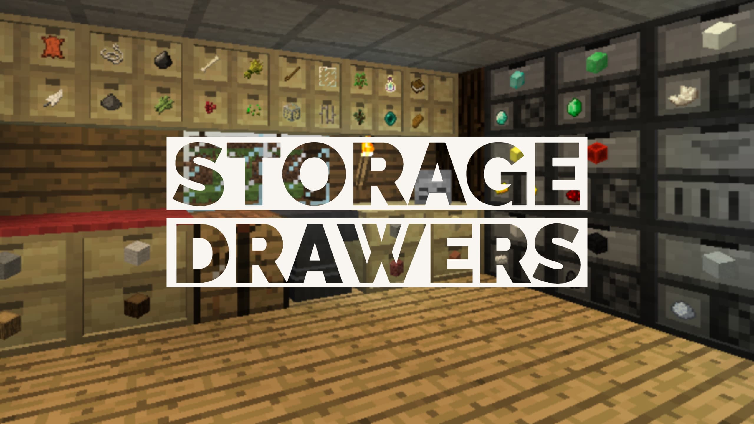 [Mod] Storage Drawers - 1.7.10 → 1.19
